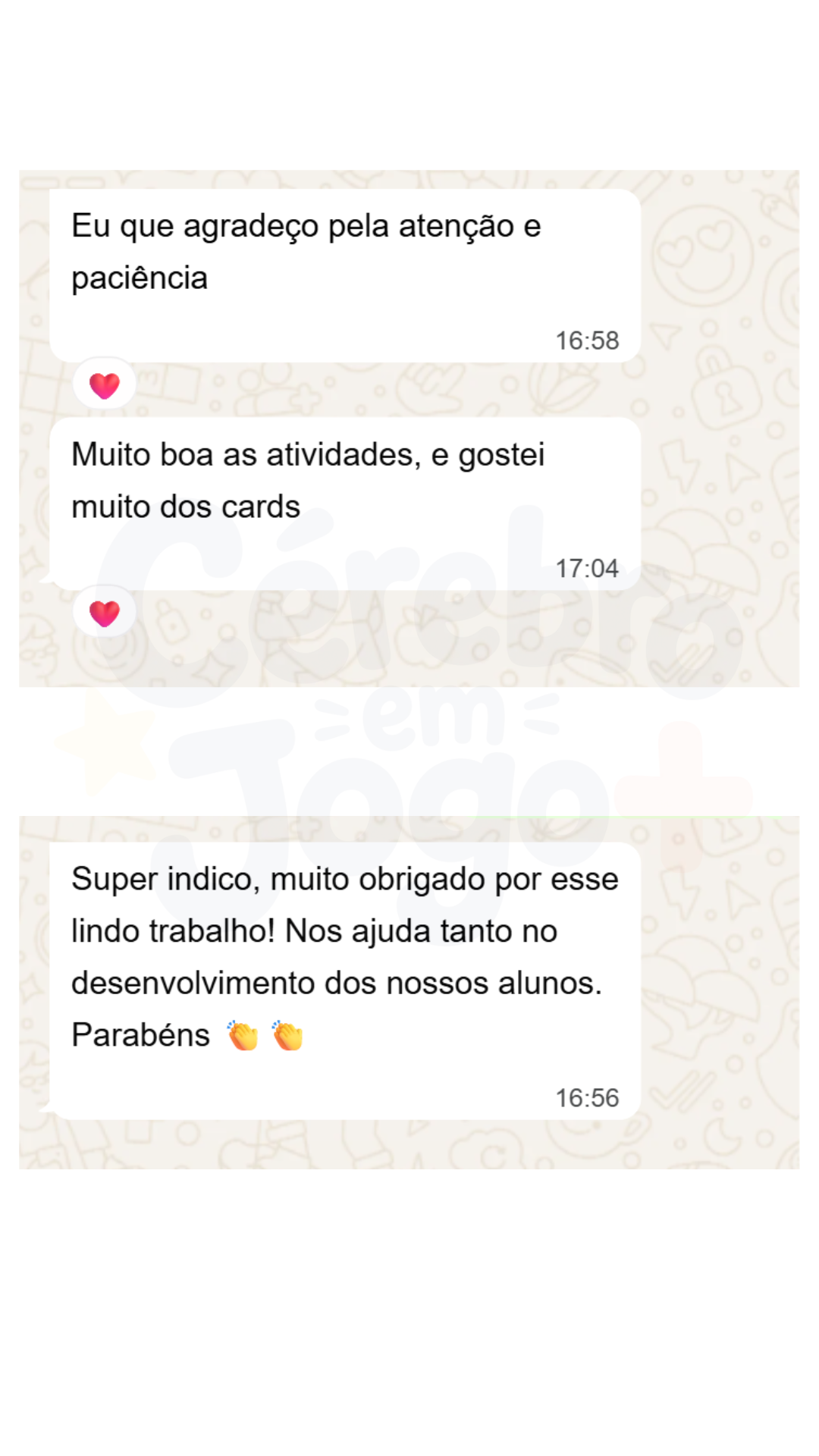 Depoimento de cliente